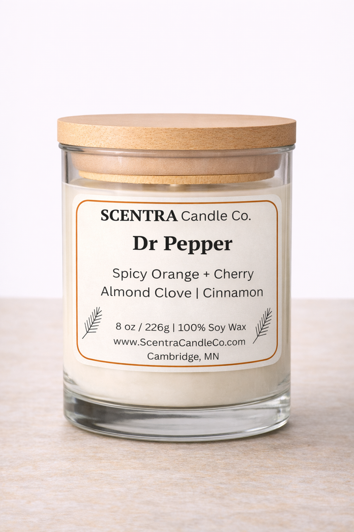 Dr Pepper Candle