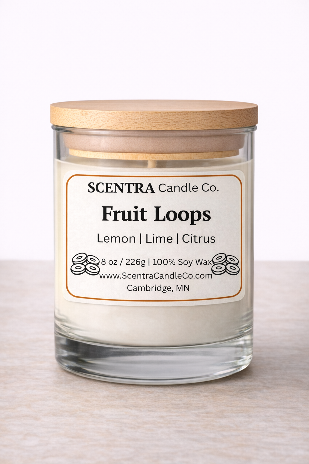 Fruit Loops Candle