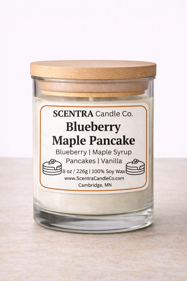 Blueberry Maple Pancake Candle