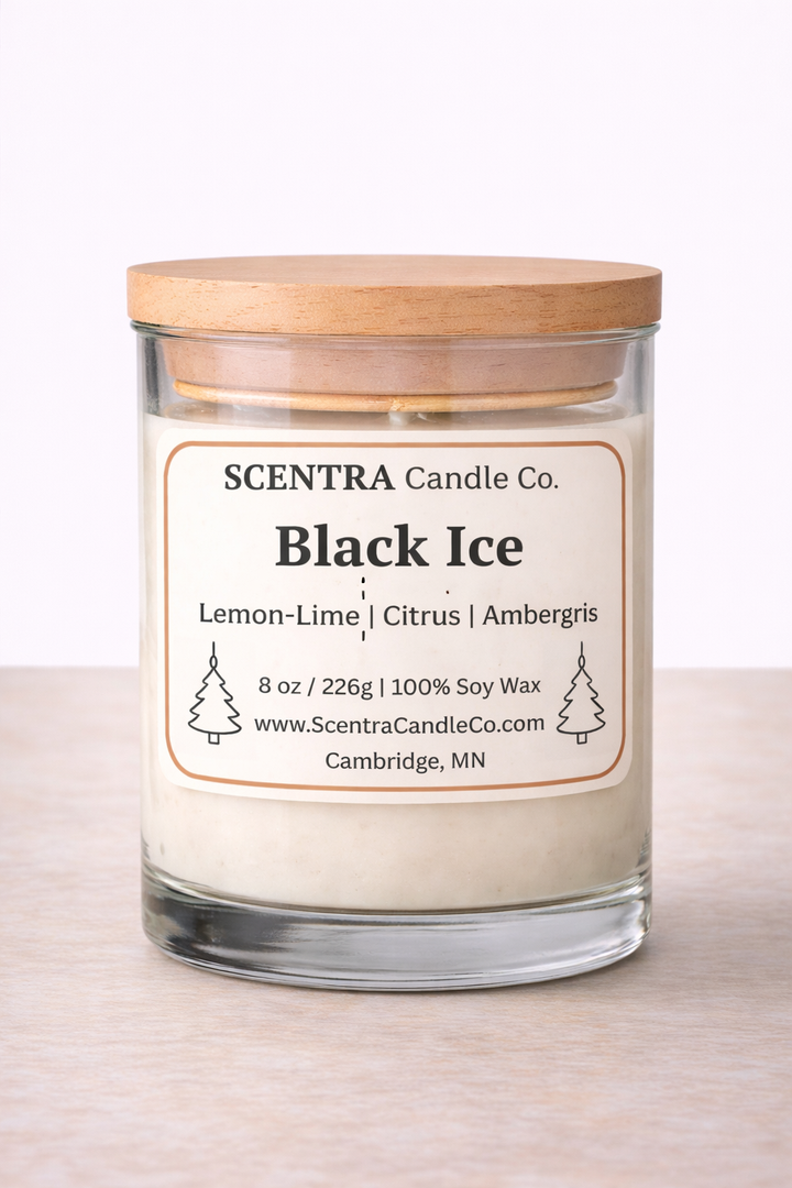 Black Ice Candle