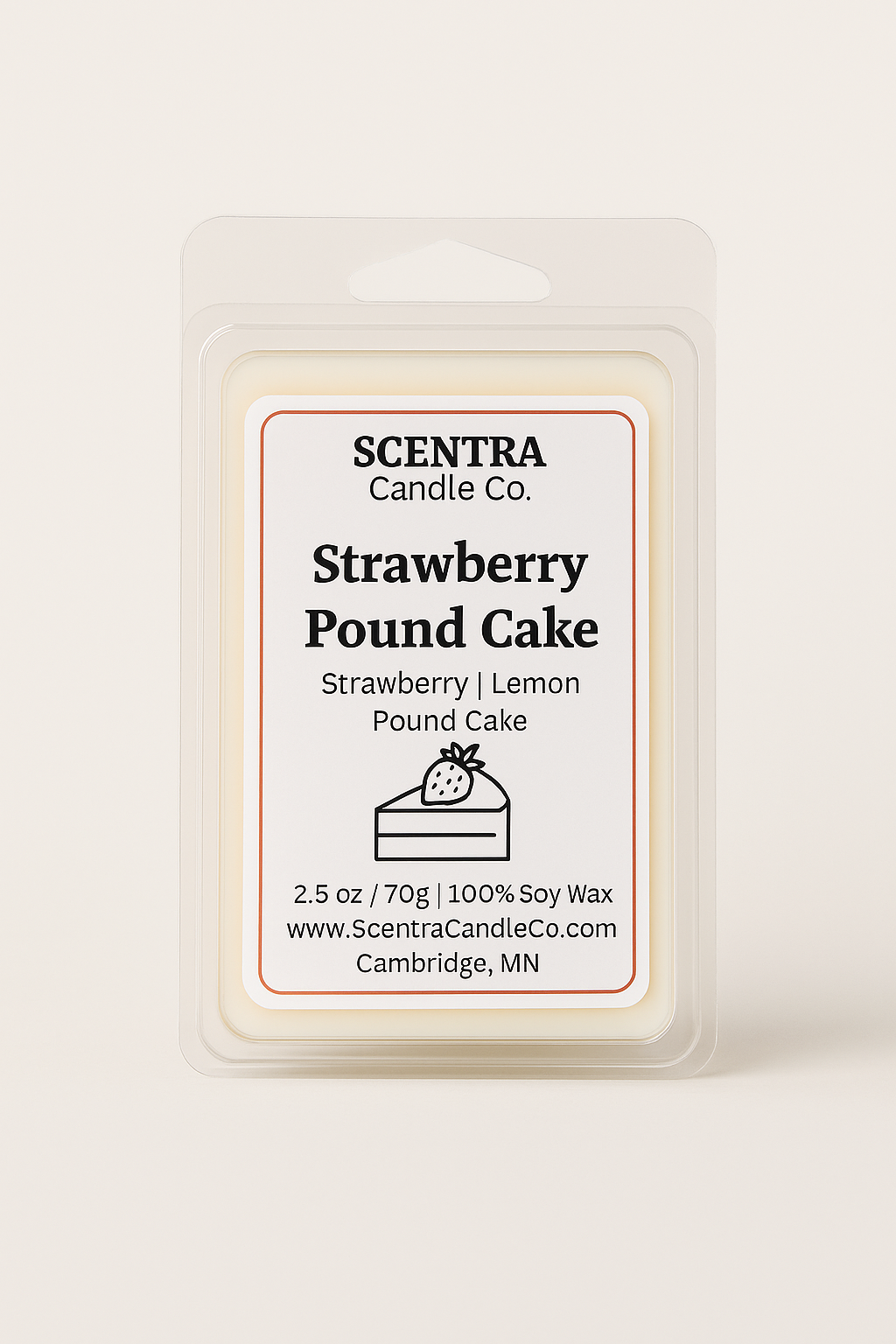 Strawberry Pound Cake