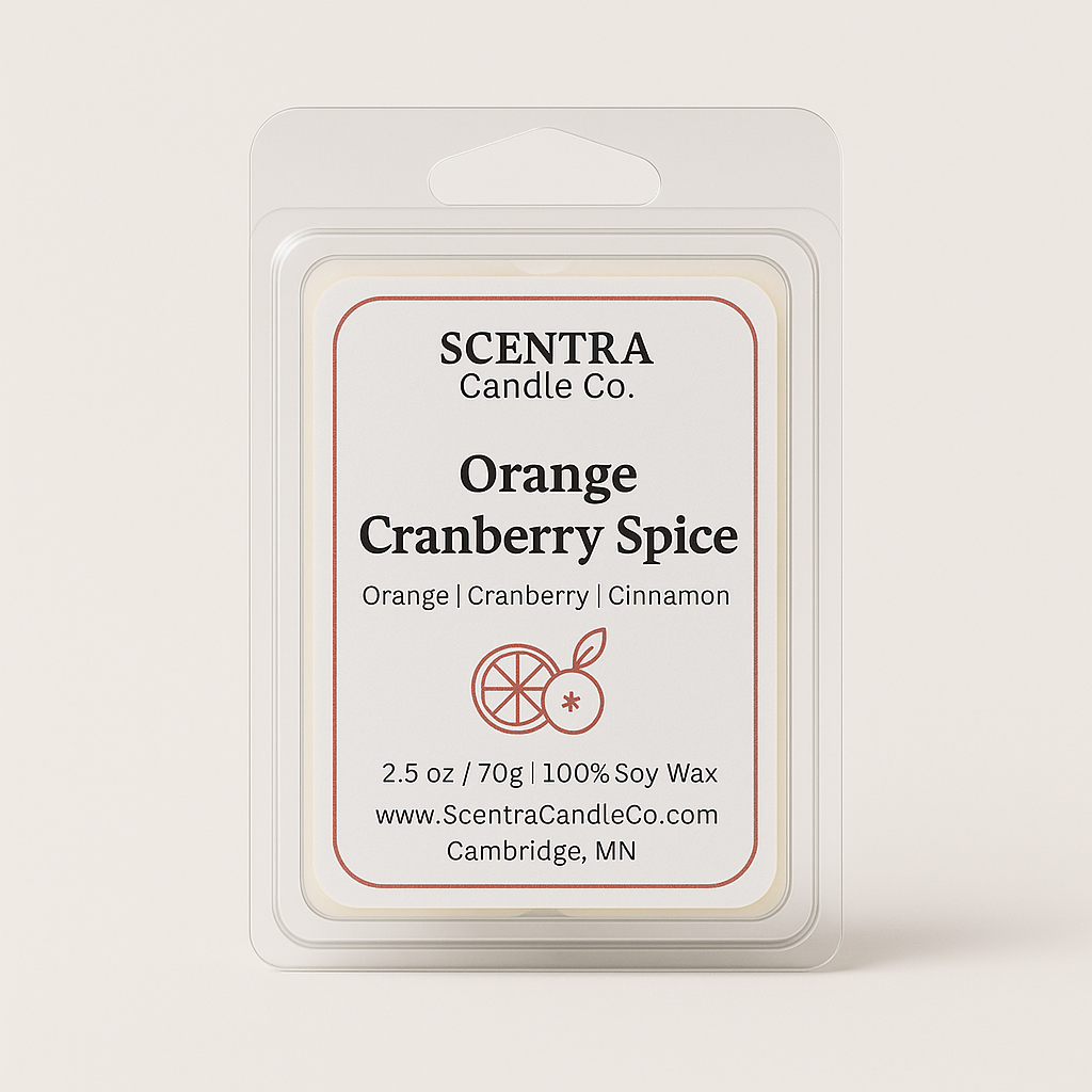 Orange Cranberry Spice Wax Melts – Orange, Cranberry & Cinnamon